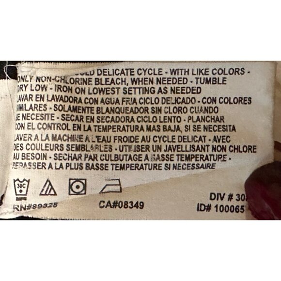 Womens Nine West Jeans Black Low-Rise Skinny Leg Fit Rayon Blend Size 27/4R READ - Picture 15 of 15